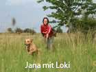 Jana mit Loki